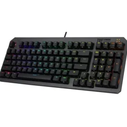Teclado Asus TUF Gaming K3 Gen II ISO-ES RGB Switch RX Red Negro