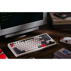 Teclado 8BitDo Retro ISO-ES Switch Kailh Box White V2 Blanco