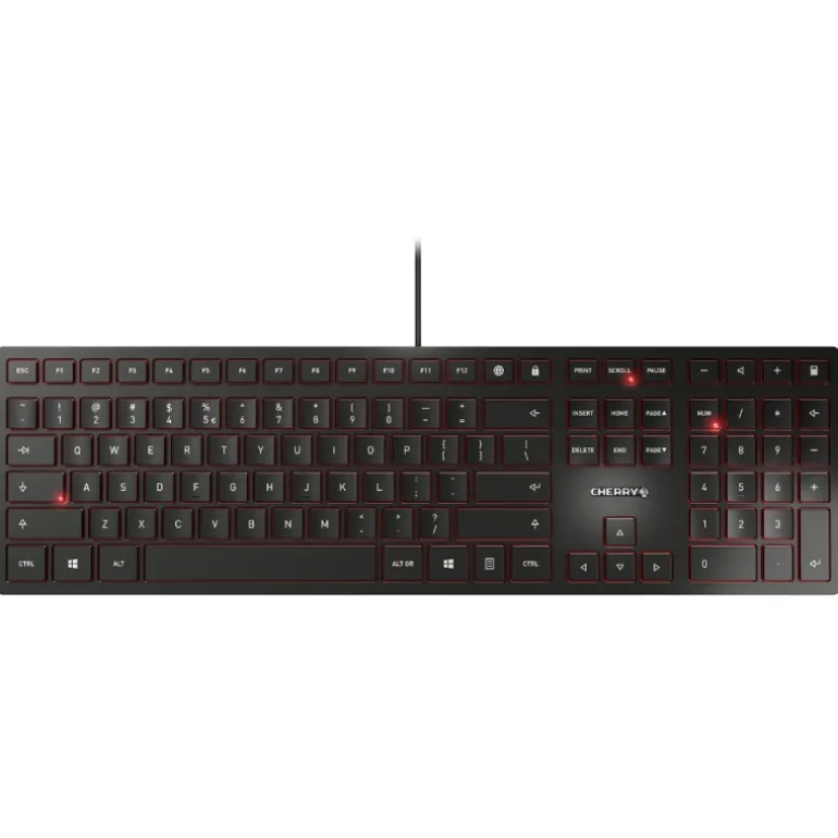 Teclado Cherry KC 6000 Slim Negro