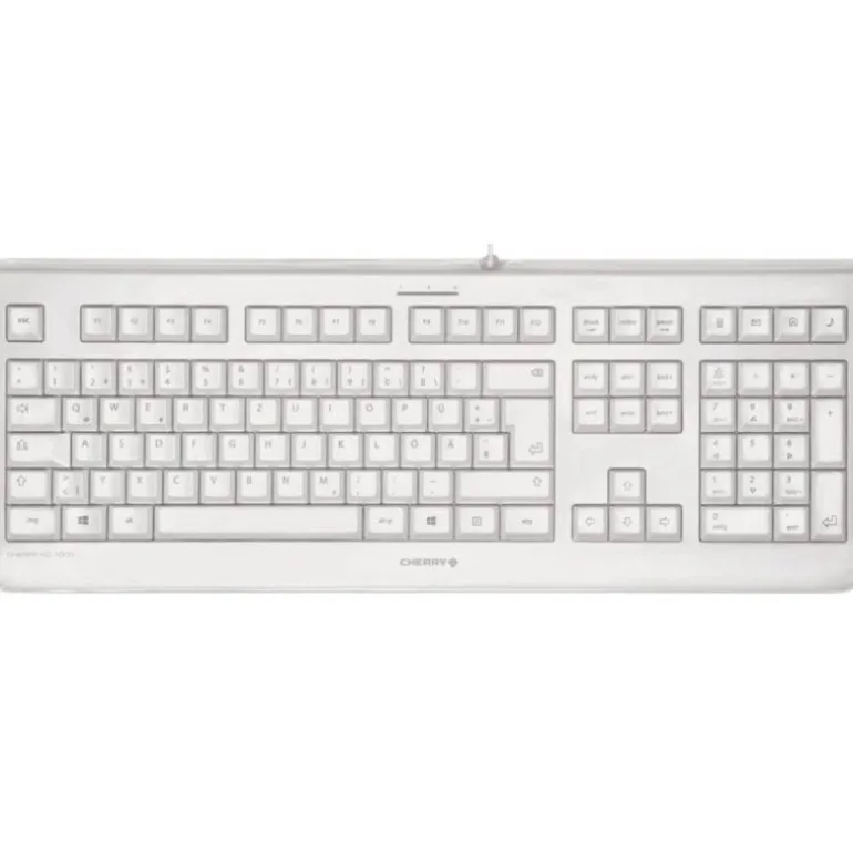 Teclado Cherry KC 1068 USB Blanco