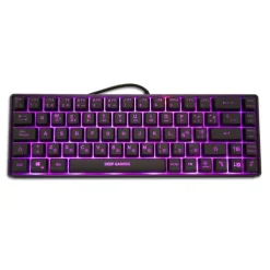 Teclado Coolbox DeepGaming TM065 RGB Negro