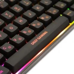 Teclado Coolbox DeepGaming TM065 RGB Negro