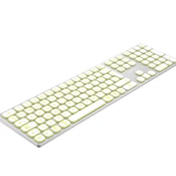 Teclado Coolbox Moonlight B431 ISO-ES Retroiluminado Inalambrico Blanco