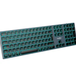 Teclado Coolbox Moonlight B431 ISO-ES Retroiluminado Inalambrico Negro