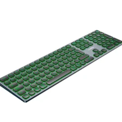 Teclado Coolbox Moonlight B431 ISO-ES Retroiluminado Inalambrico Negro