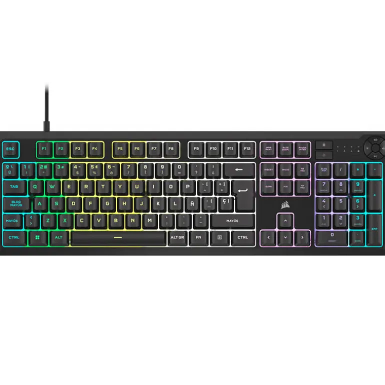 Teclado Corsair K55 Core RGB Negro