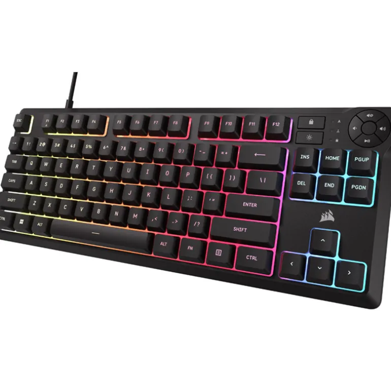 Teclado Corsair K55 Core TKL ISO-ES RGB Negro