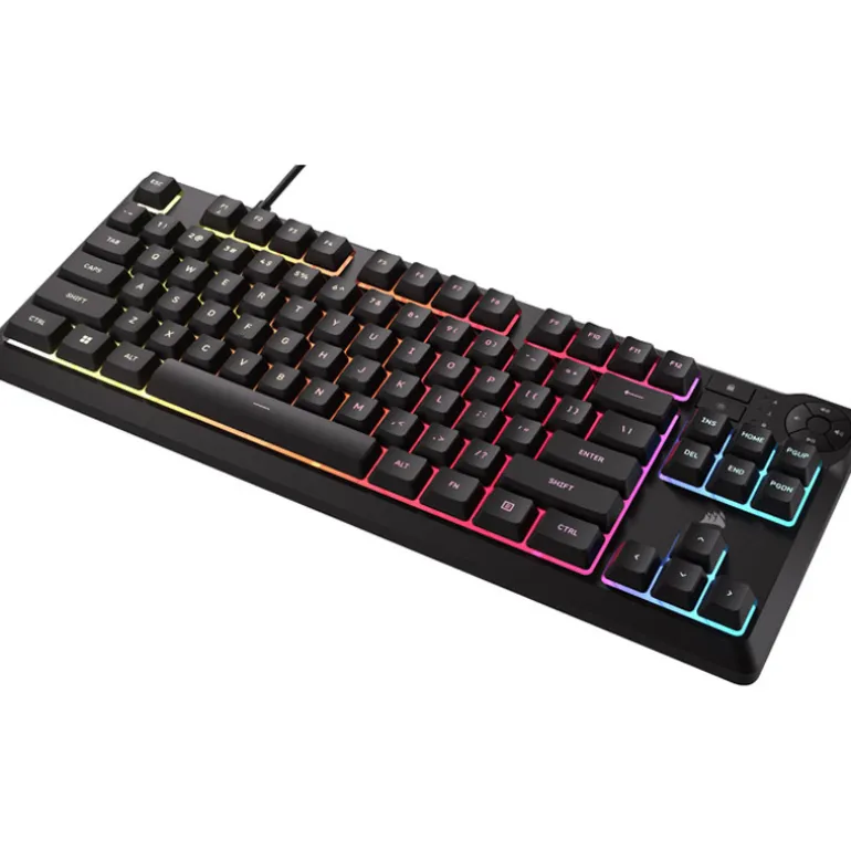 Teclado Corsair K55 Core TKL ISO-ES RGB Negro
