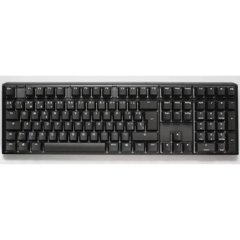 Teclado Ducky One 3 Aura Full ISO-ES RGB Hot-Swappable Switch MX Red Negro