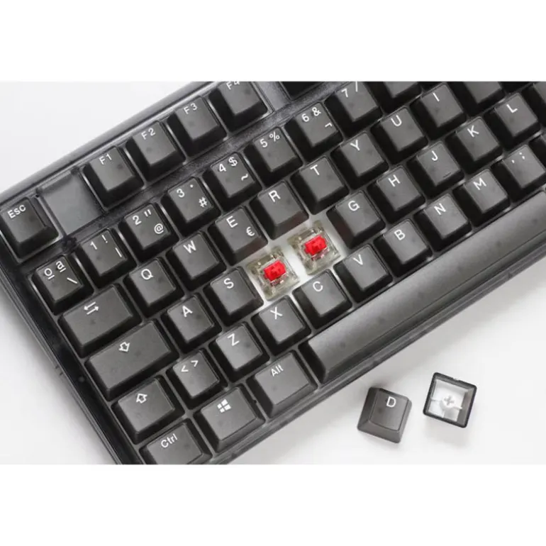 Teclado Ducky One 3 Aura Full ISO-ES RGB Hot-Swappable Switch MX Red Negro