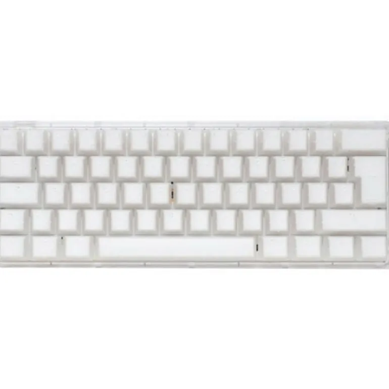 Teclado Ducky One 3 Aura ISO-ES RGB Hot-Swappable Switch MX Red Blanco