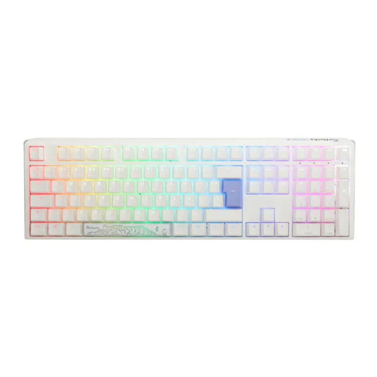 Teclado Ducky One 3 Classic Full-Size Hot-Swap RGB MX-Silver Blanco