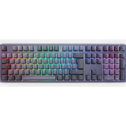 Teclado Ducky One 3 Cosmic ISO-ES RGB Hot-Swappable Switch MX Red Morado