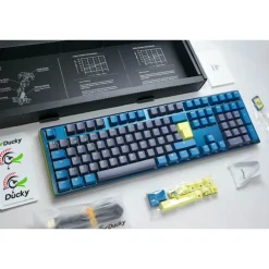 Teclado Ducky One 3 Daybreak Full-Size Hot-Swap RGB MX-Silver