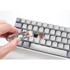 Teclado Ducky One 3 Mist ISO-ES RGB Hot-Swappable Switch MX Silent Gris