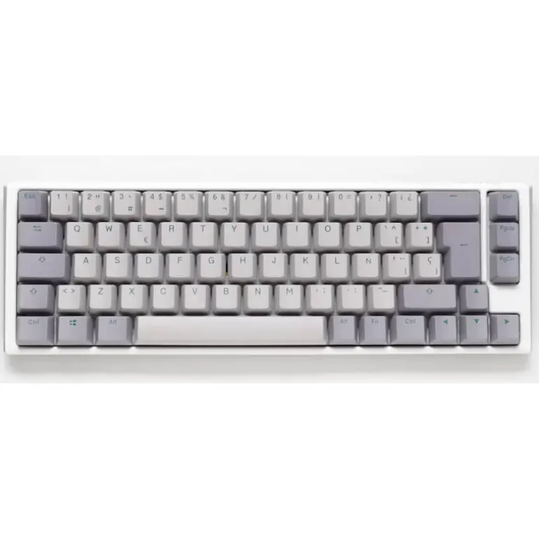 Teclado Ducky One 3 Mist SF ISO-ES RGB Hot-Swappable Switch MX Clear Gris