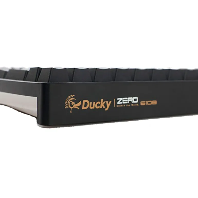 Teclado Ducky Zero 6108 Classic RGB Switch MX Brown Negro