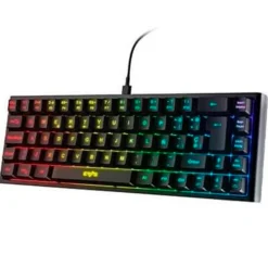 Teclado Energy Sistem ESG K4 Kompact-RGB ISO-ES Negro