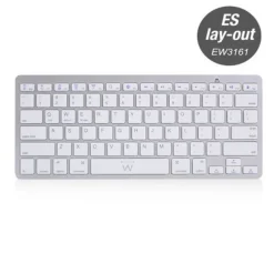 Teclado Ewent EW3161 Para iOS Android Blanco