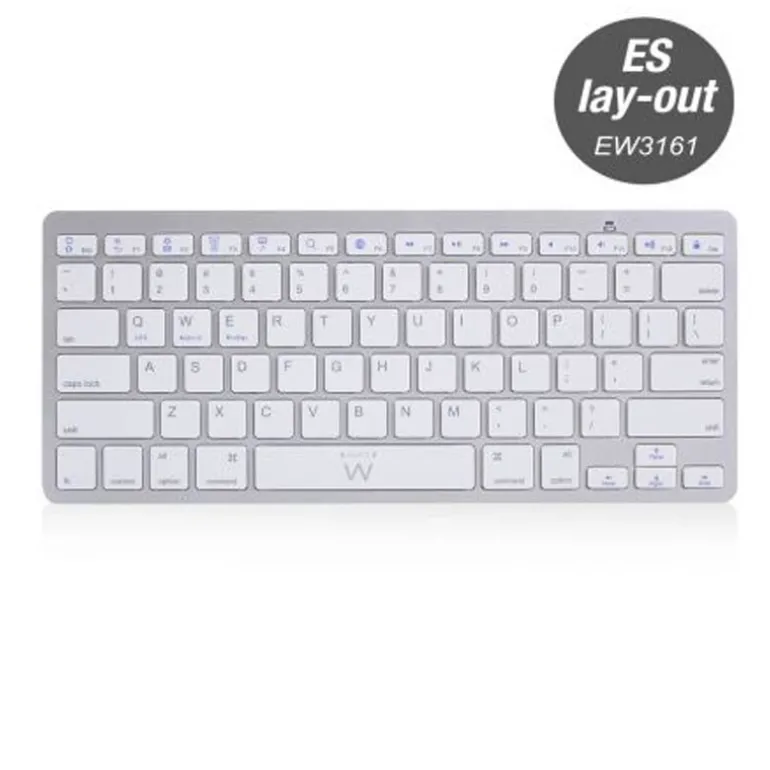 Teclado Ewent EW3161 Para iOS Android Blanco