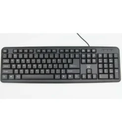 Teclado Ewent EW3109 Slim USB Negro