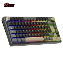 Teclado Gaming Royal Kludge RKM75 ISO-ES Hot-Swappable Switch Brown Wireless Phantom