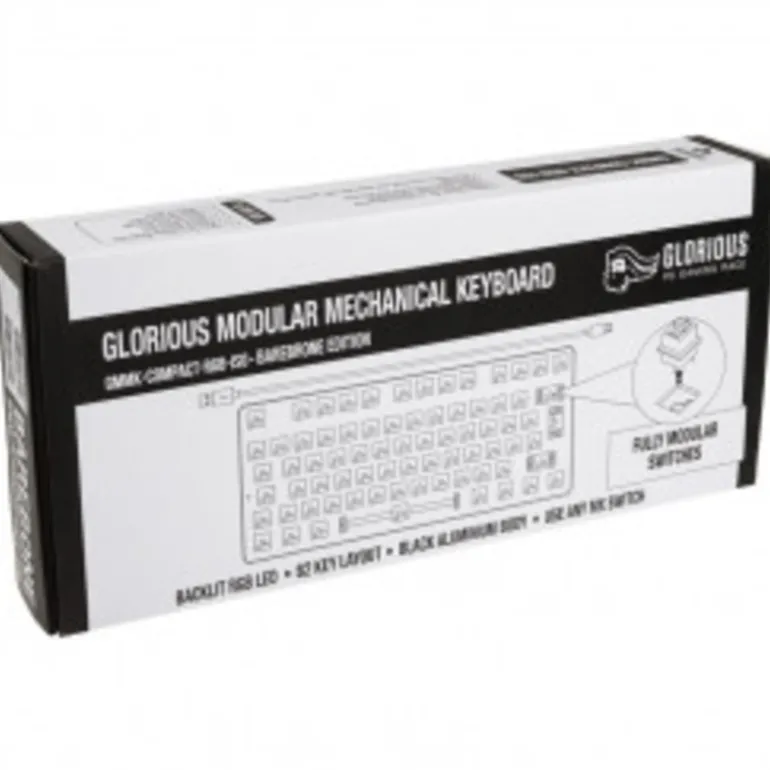 Teclado Glorious PC Gaming Race GMMK Compact ISO-Layout