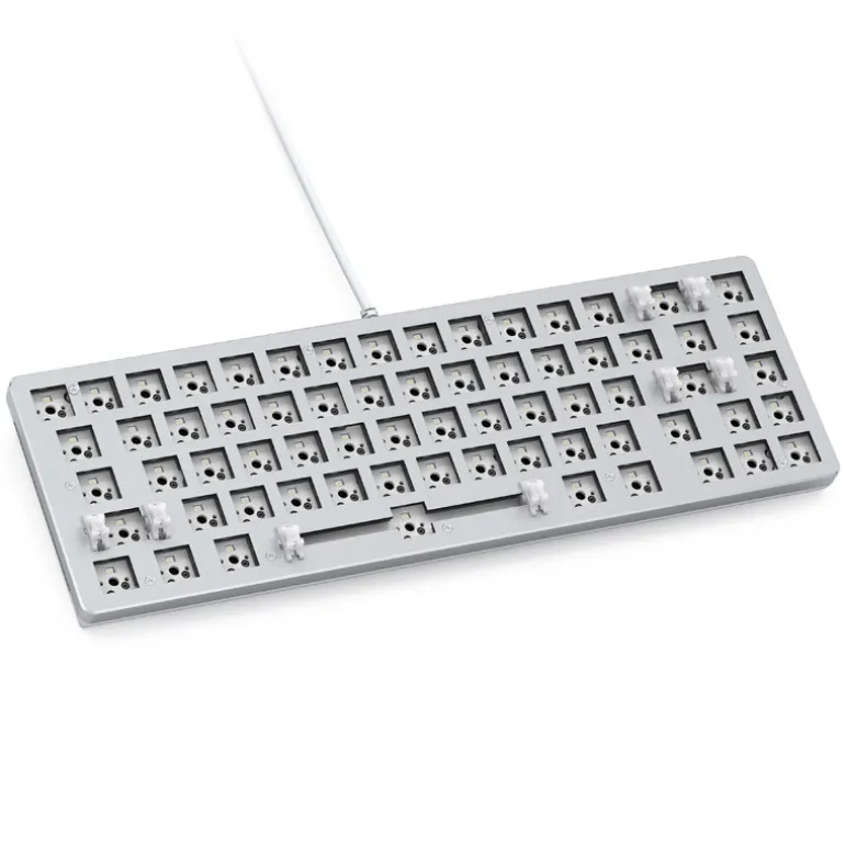 Teclado Glorious PC Master Race GMMK 2 Compact ANSI Blanco