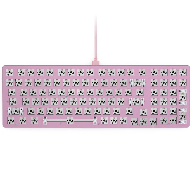 Teclado Glorious PC Master Race GMMK 2 Full-Size ANSI Rosa