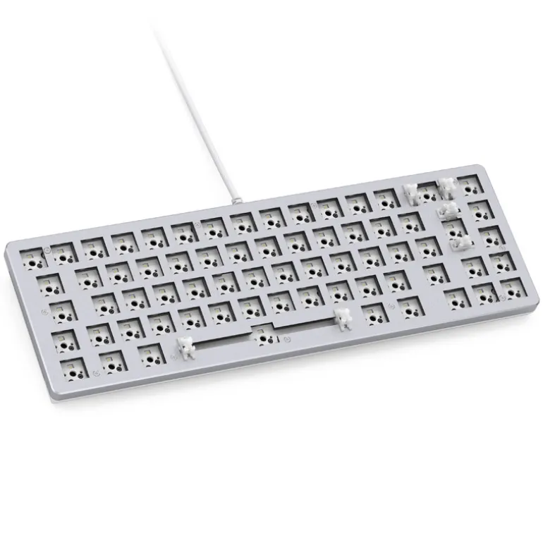 Teclado Glorious PC Master Race GMMK 2 Compact ISO Blanco