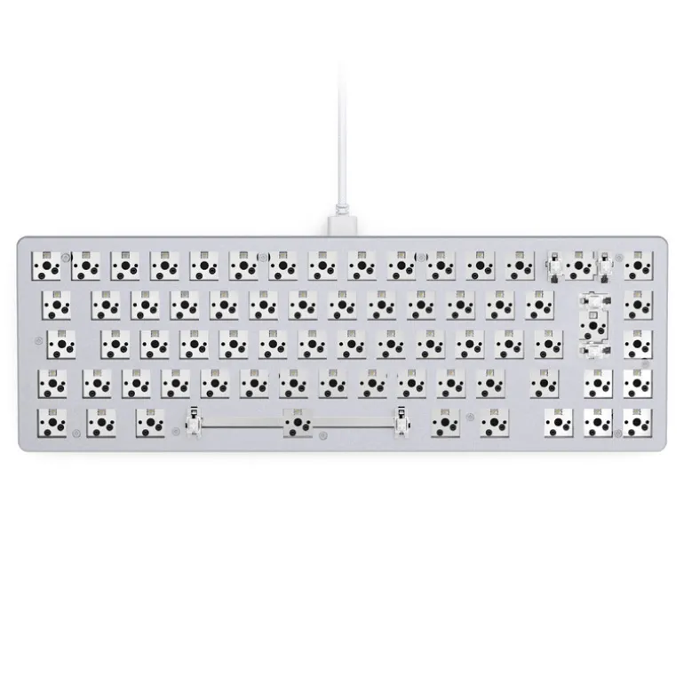 Teclado Glorious PC Master Race GMMK 2 Compact ISO Blanco