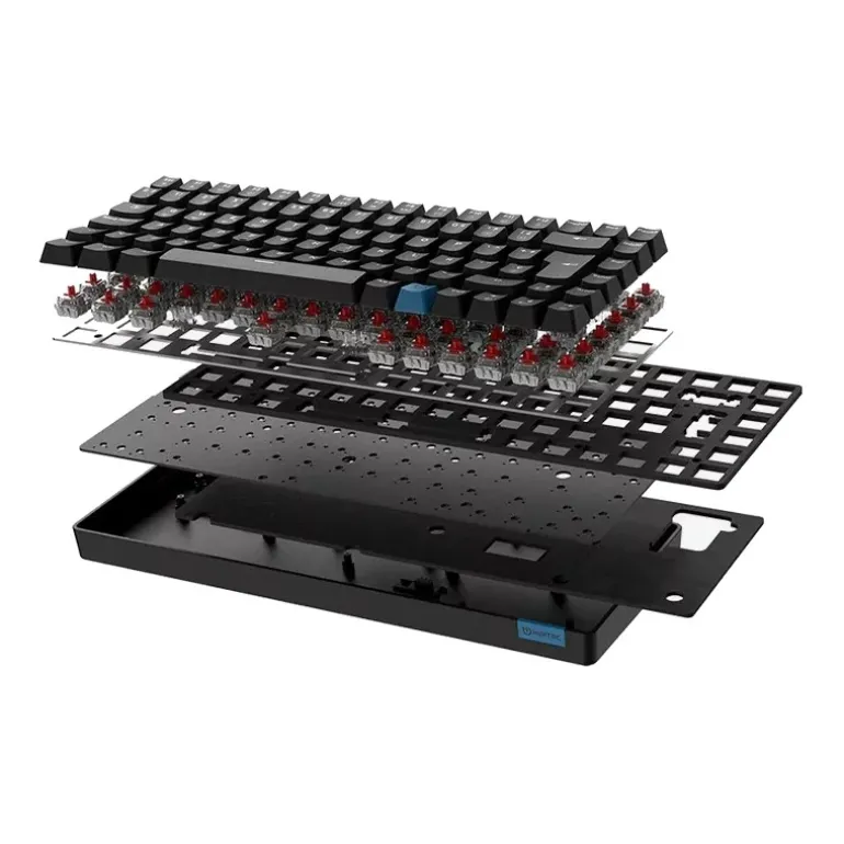 Teclado Hiditec GM1K Gaming ARGB Switch Gateron Pro Red