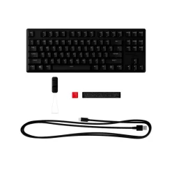 Teclado HyperX Alloy Origins Core PBT ANSI RGB Switch HyperX Red Linear Negro