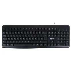 Teclado iggual CK Basic2 105T USB Negro