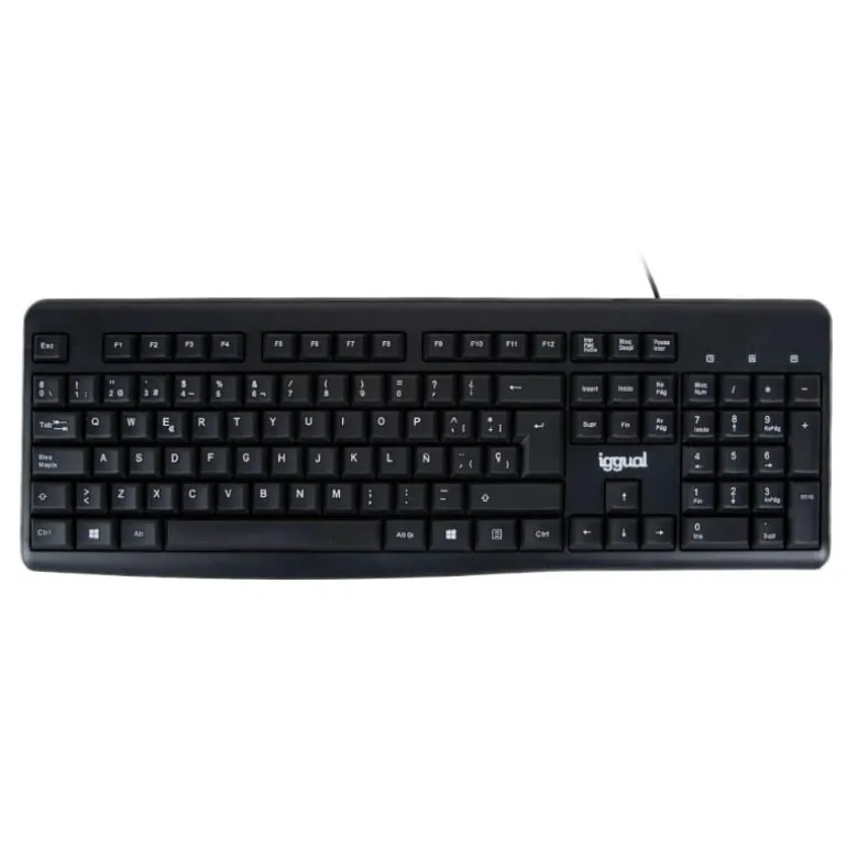 Teclado iggual CK Basic2 105T USB Negro
