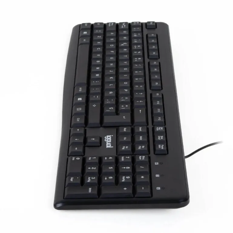 Teclado iggual CK Basic2 105T USB Negro