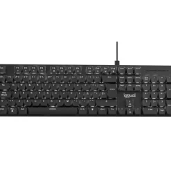 Teclado iggual CK-MECHA-105T USB Mecánico Negro
