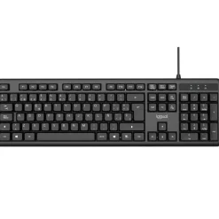 Teclado iggual CK-OFFICE-105T USB Estándar Negro