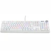 Teclado Iggual Pearl RGB Blanco