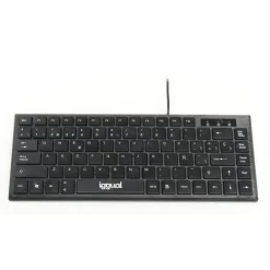 Teclado iggual TKL-USB Slim Negro