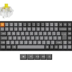 Teclado Keychron K2 Max ISO-ES Max-Swappable Switch Banana