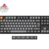 Teclado Keychron K8 Max ISO-ES RGB Hot-Swappable Switch Red Backlight Aluminum