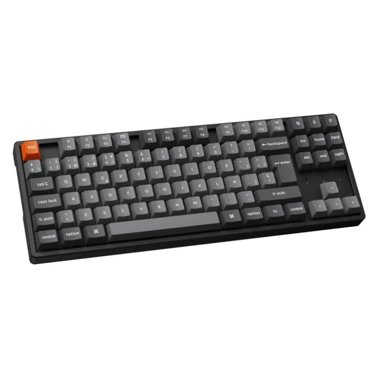Teclado Keychron K8 Max TKL Max-Swappable Switch Jupiter Red Negro