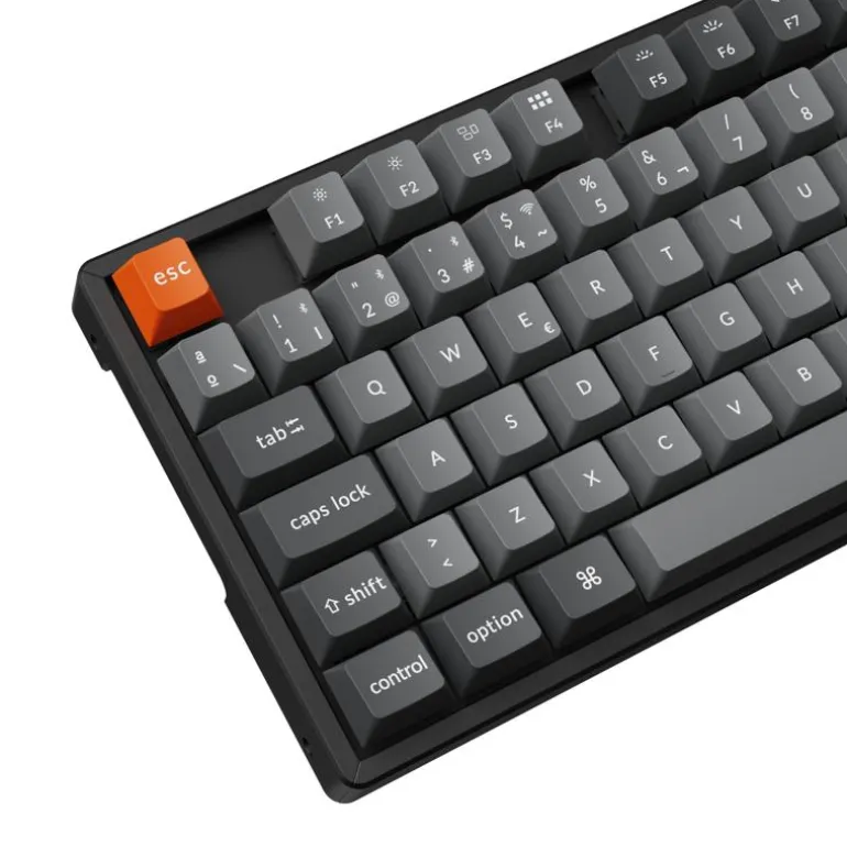 Teclado Keychron K8 Max TKL Max-Swappable Switch Jupiter Red Negro