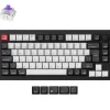 Teclado Keychron Q1 HE ISO-ES RGB He-Swappable Switch Gateron Nebula Versión Knob