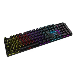Teclado Krom Kasic Gaming Rainbow RGB Red Switch Negro