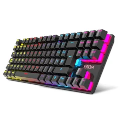Teclado Krom Kasic TKL Gaming Red Switch RGB