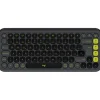 Teclado Logitech POP Icon Keys Inalambrico Grafito Verde