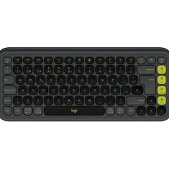 Teclado Logitech POP Icon Keys Inalambrico Grafito Verde