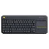 Teclado Logitech Wireless Touch Keyboard K400 Plus Negro